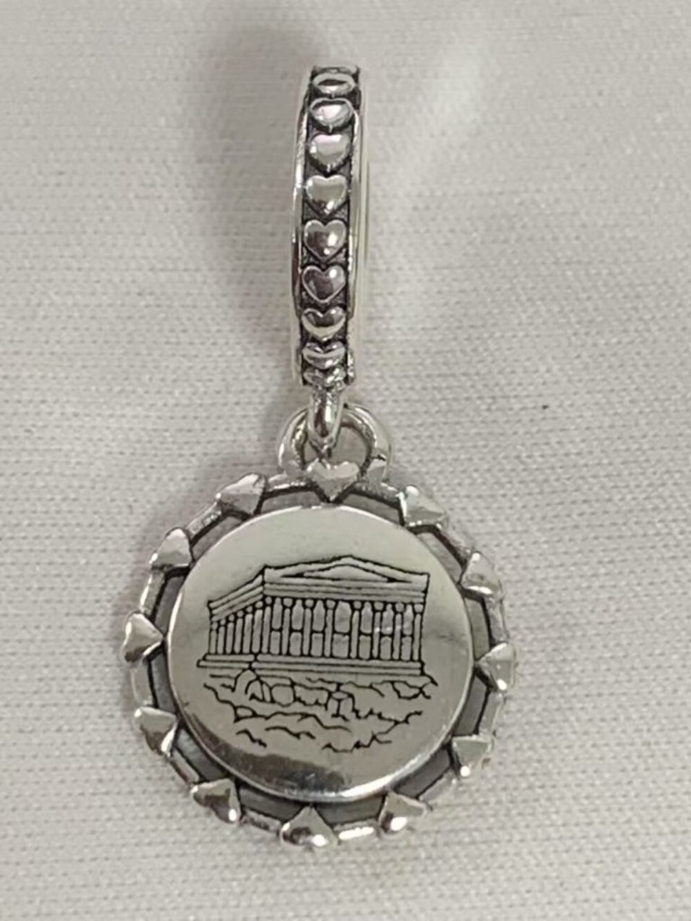 Pandora Greece Exclusive Charm Pendant, S925 Silver Jewelry